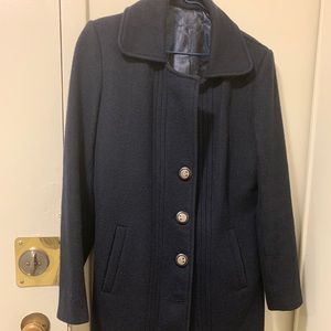 Beautiful Navy wool coat used handful of times